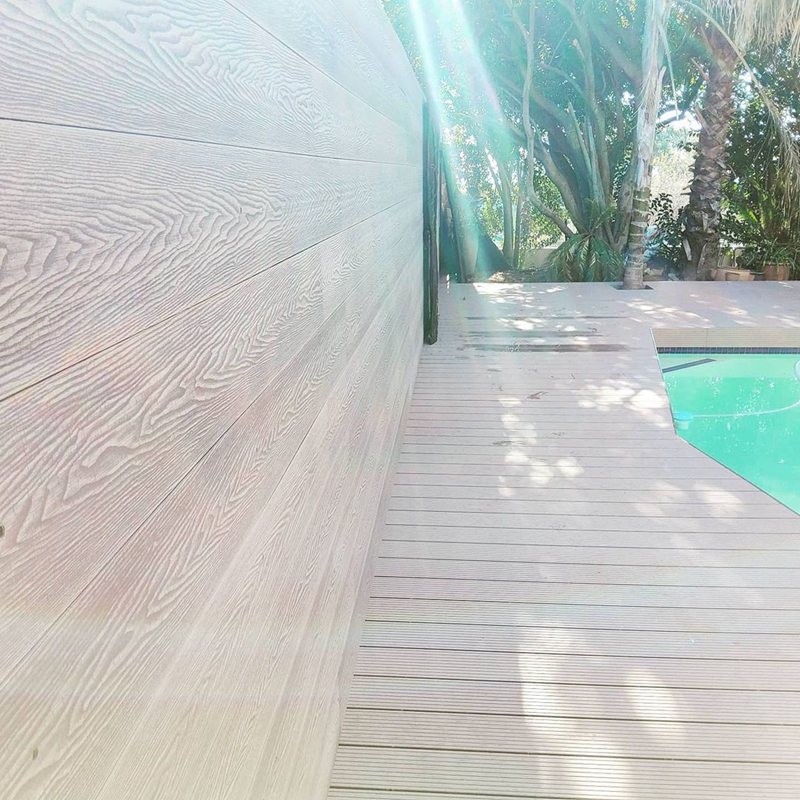 Plastic Faux Wood Decking