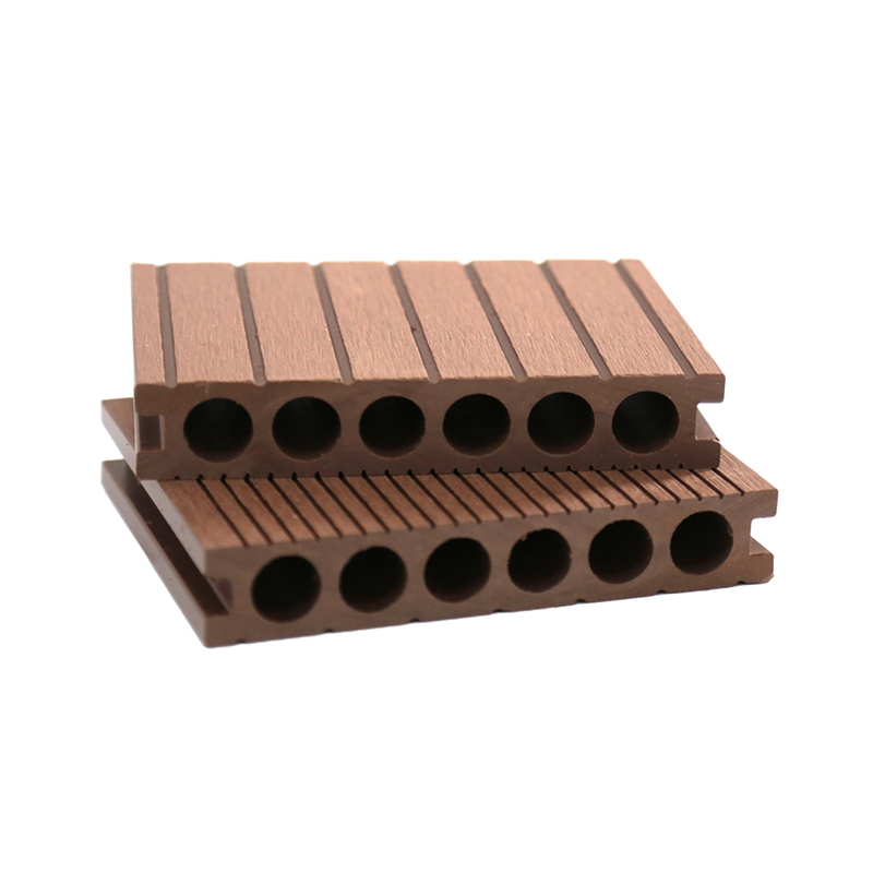 WPC Solid Extrusion Composite Decking For Outdoor