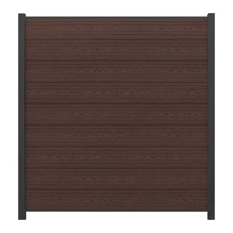 Modern Design WPC Outdoor Wood Fence Panel