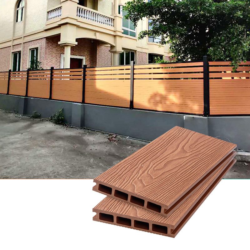 WPC Outdoor Wood Fence Panel