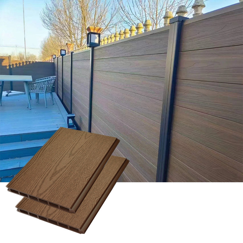 Plastic Wood Fencing Panels