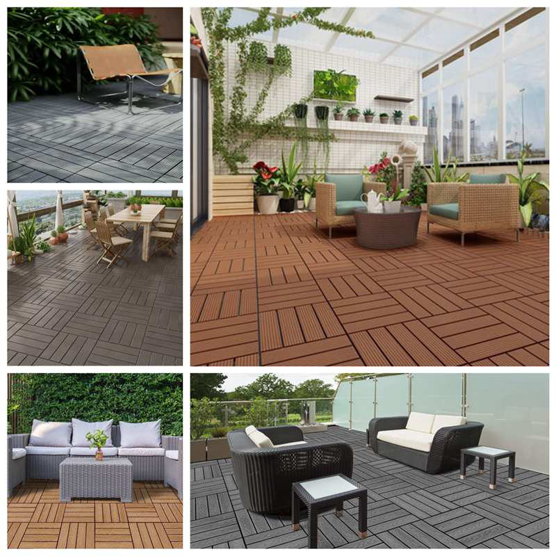 Outdoor Decking Wpc Tiles