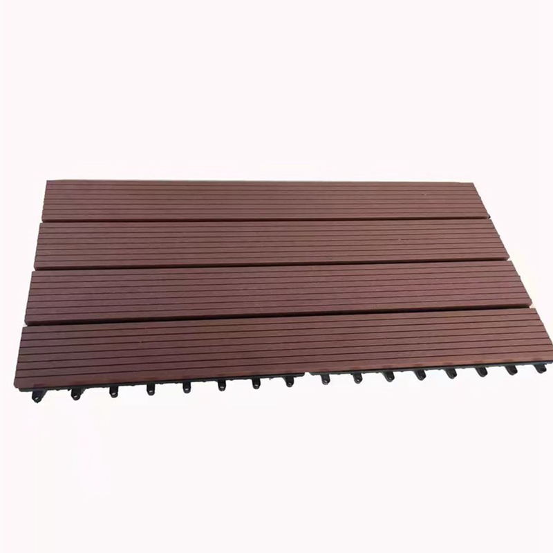 DIY Outdoor Coextrude Wpc Deck Tiles 600*300