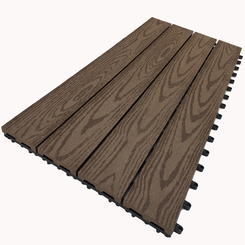 Diy WPC Decking Tiles For Wood Flooring