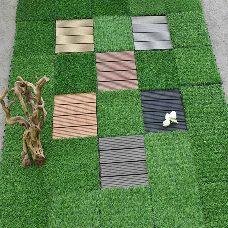 Outdoor Garden Wpc Flooring Decking Tiles