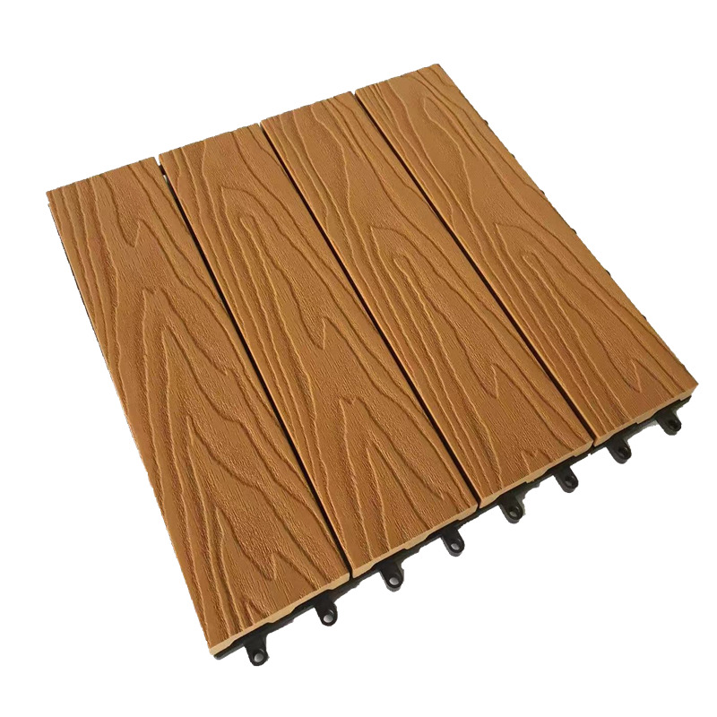 Wpc Vertical Grain Waterproof Floor For Garden