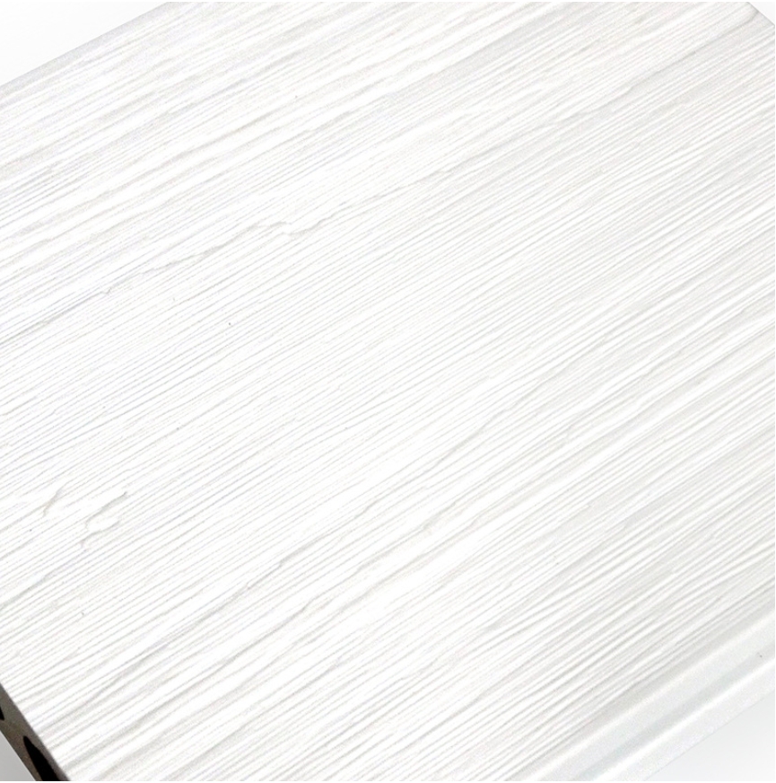 eco white waterproof landscaping co extruded decking