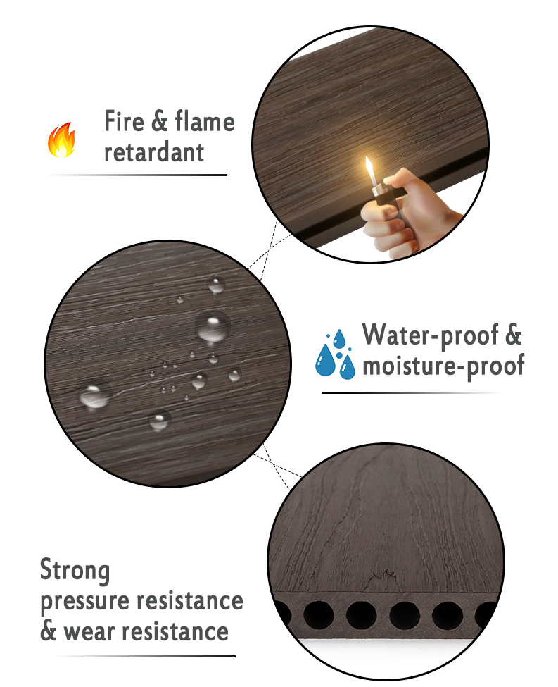 co-extrusion decking plank