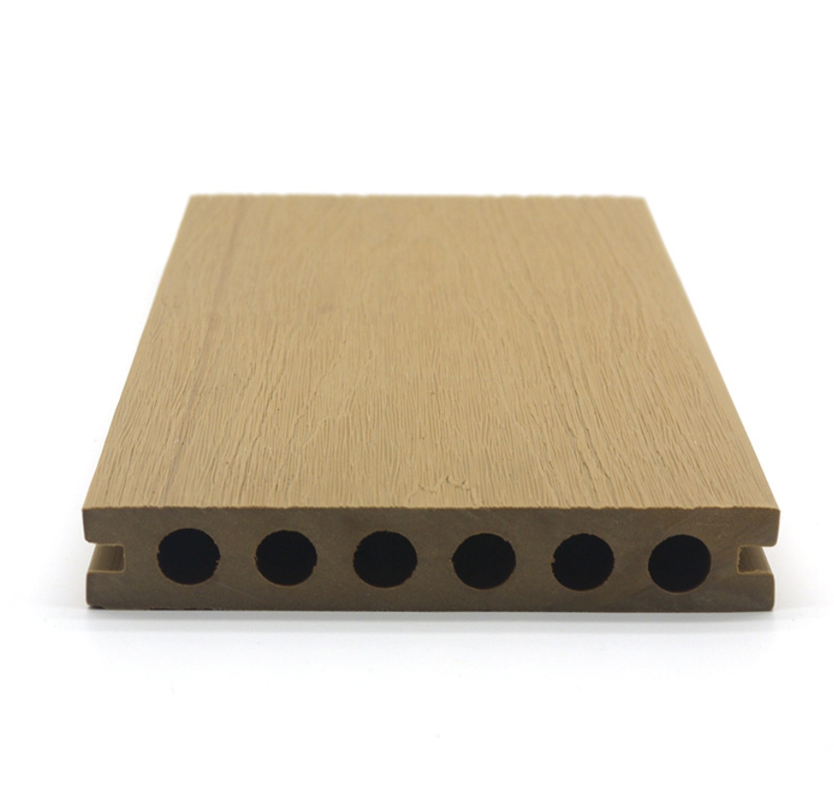 high quality faux wood coextrude wpc decking manufacturing