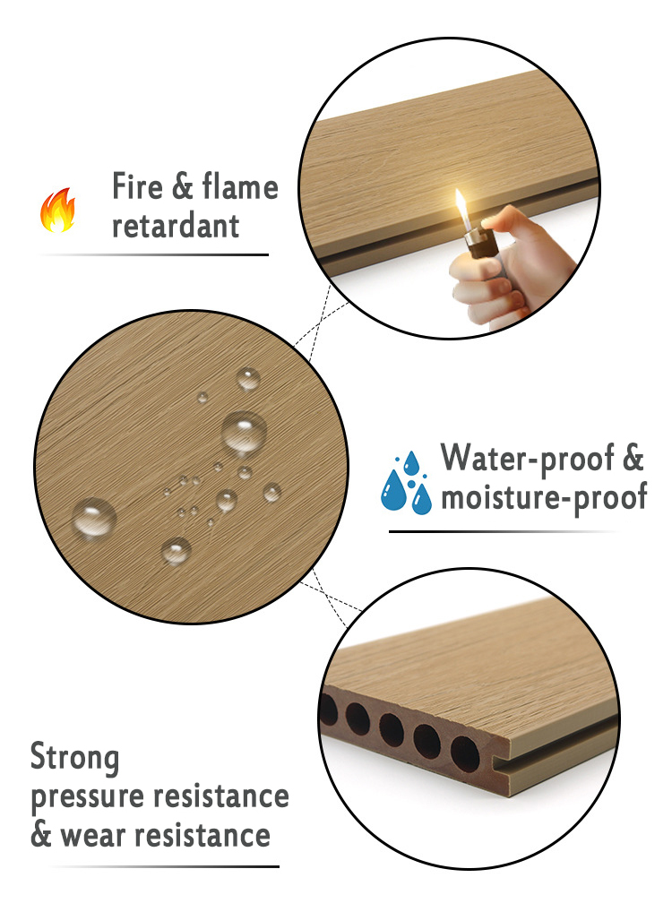 co-extrusion decking plank