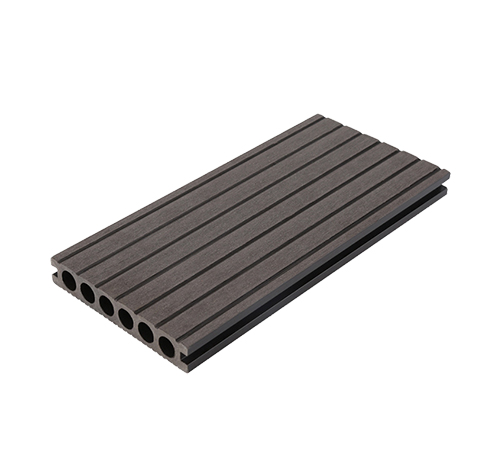 rustic terrace wood plastic composite floor panel