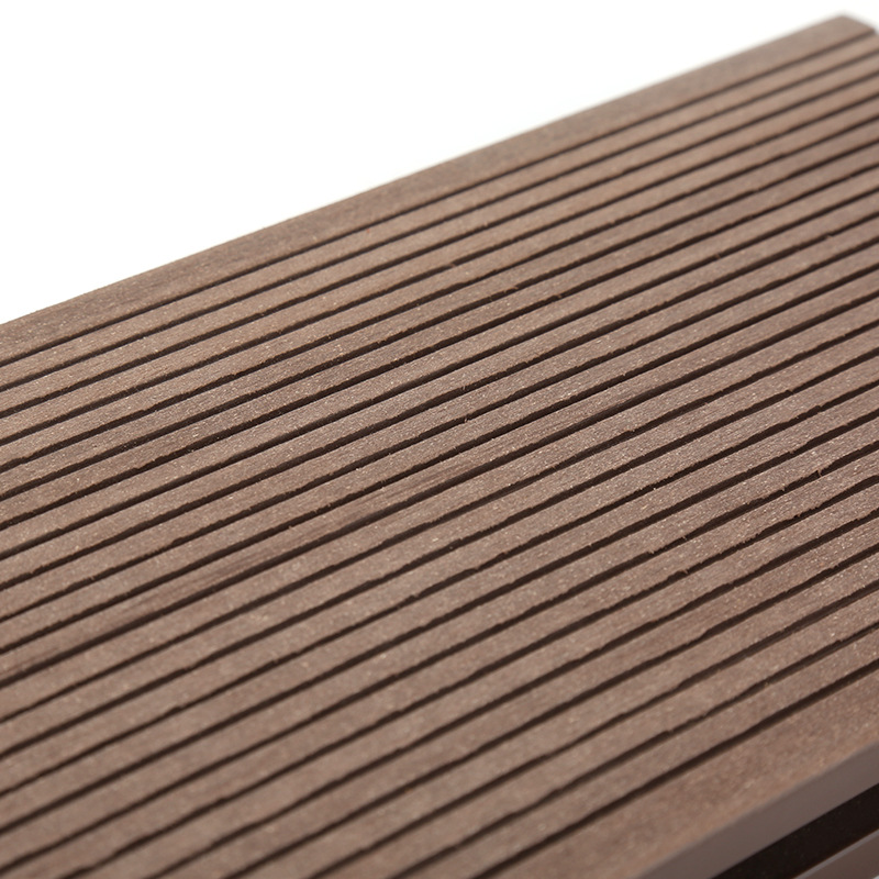 coffee outdoor stain proof PE wood decking planks