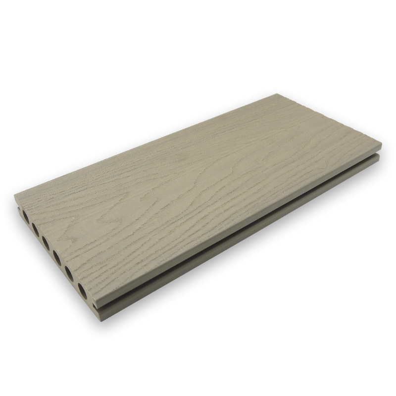 cheap coffee square hollow wpc decking 145x35mm