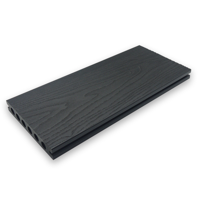 stylish embossed black zero formaldehyde plaza decking