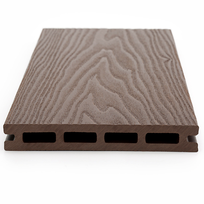 square hollow anti-UV PE redwood anti-scratch floor