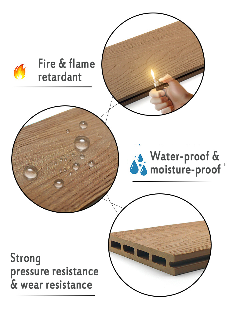 teak composite decking