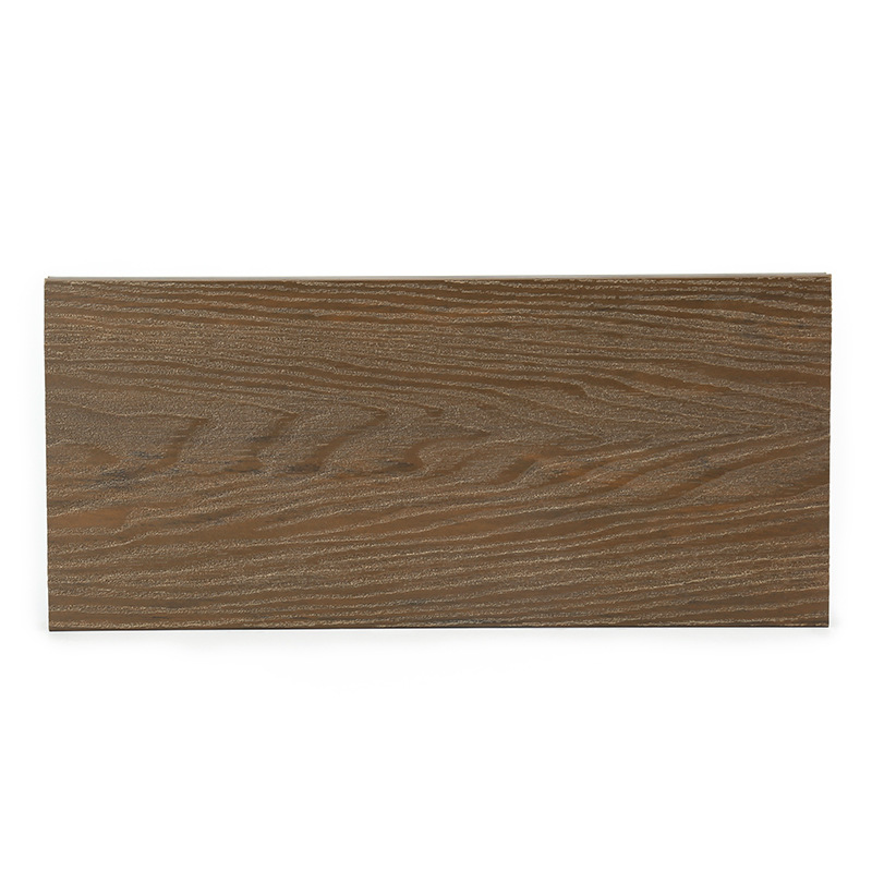 walnut brown natural wood texture wpc decking
