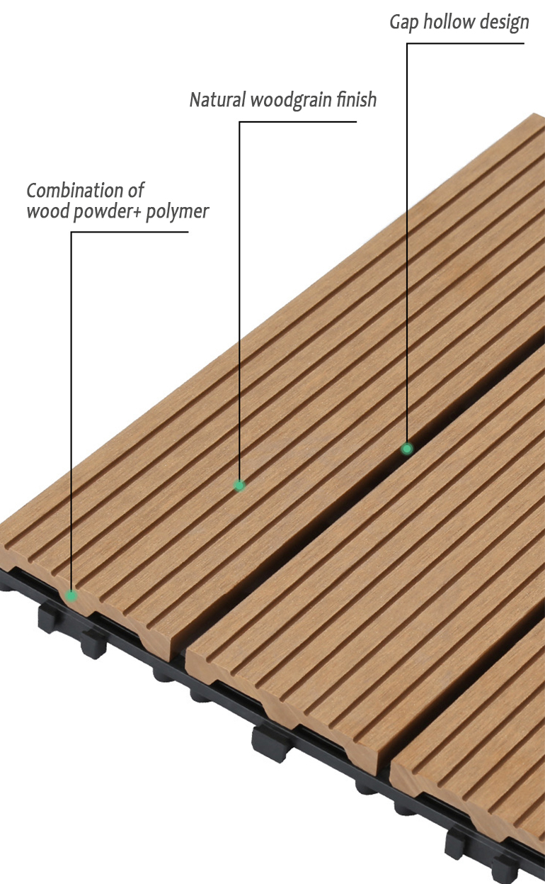 cheap eco-friendly splicing composite floor tile