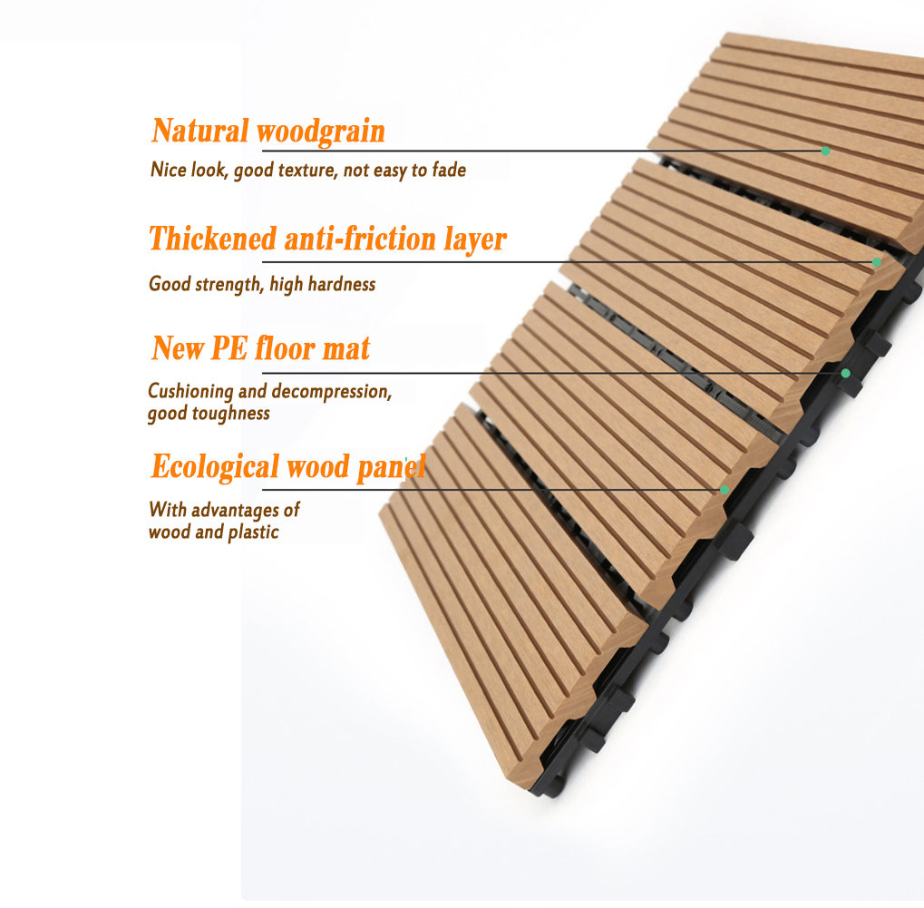 splicing floor tile