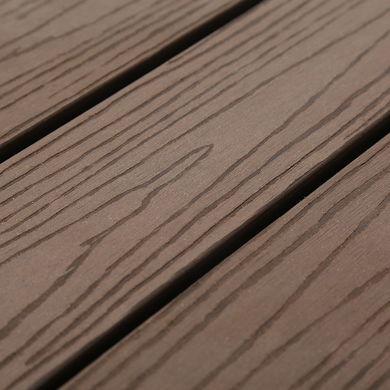 recyclable eco-wood plastic outdoor splicing deck tile