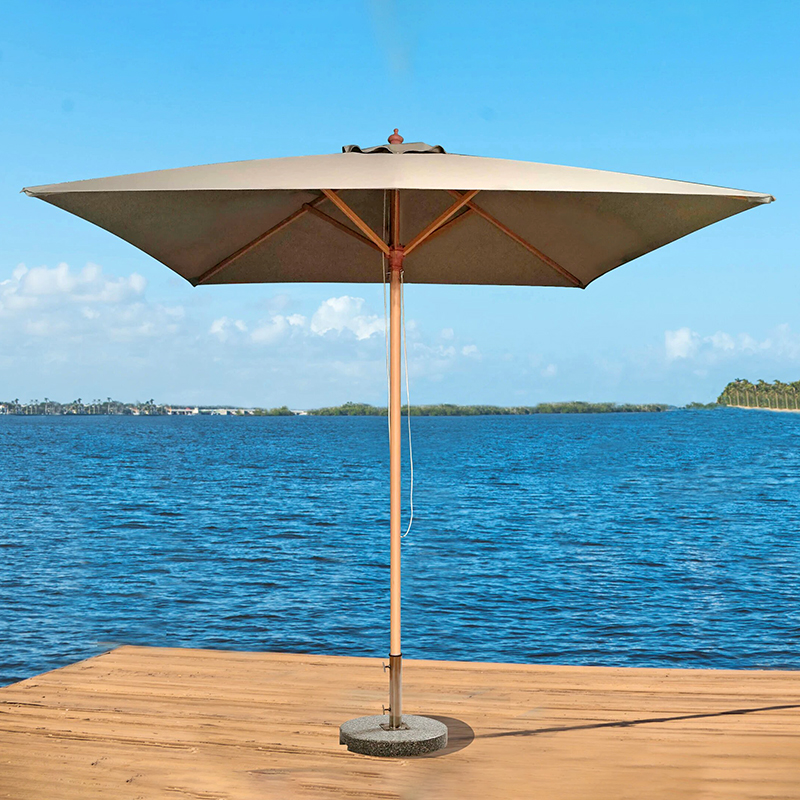 2x2m square beach sun shade parasol outdoor umbrella