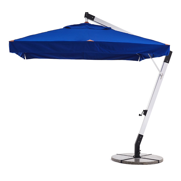 durable bali 3m L shape hanging cantilever umbrella