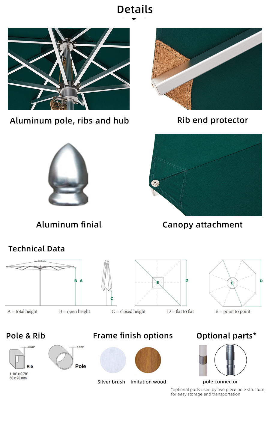 umbrella for events