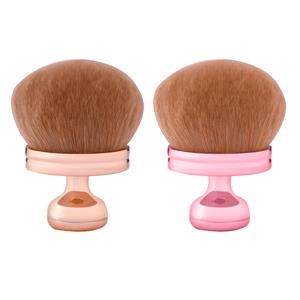 Rose Gold Larger Synthetic Mushroom Face Tanning Powder Brushes