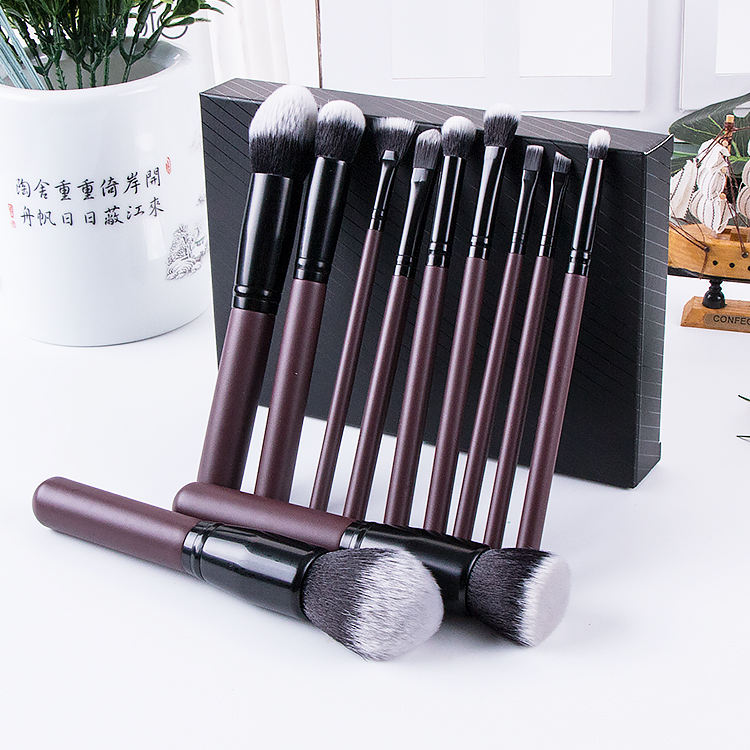 Essential Brush Set 11pcs Face Soft Dense Synthetic Makeup Brushes Set