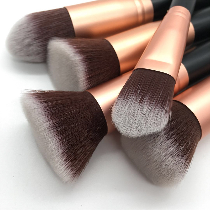 2023 Brush Make Set Up Luxury Makeup Brush Set Kit Wholesale Wood Handle Private Label Foundation Cosmetic Makeup Brushes