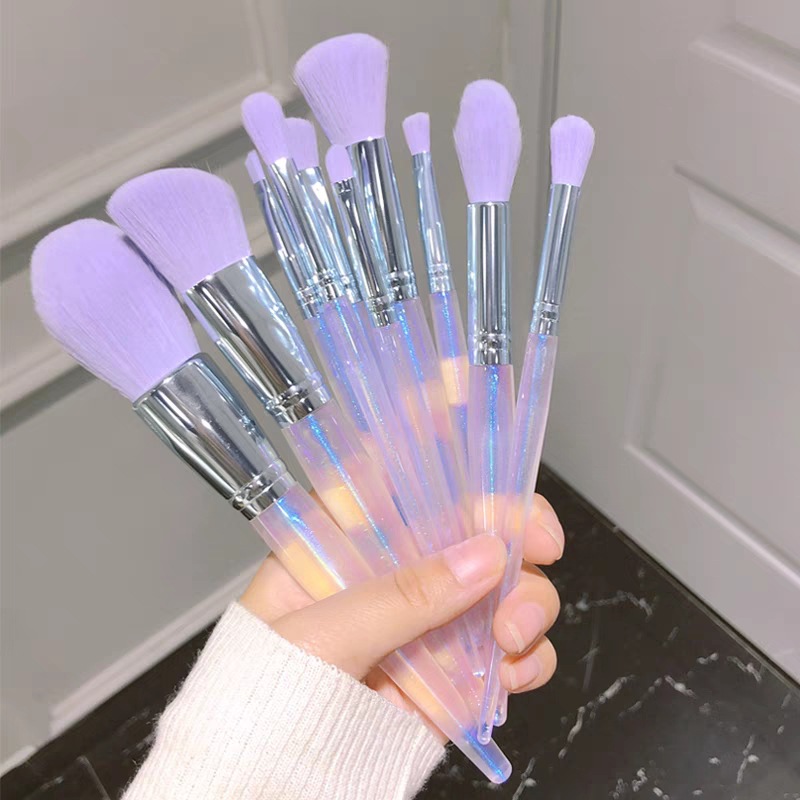 Crystal Bling Makeup Brushes