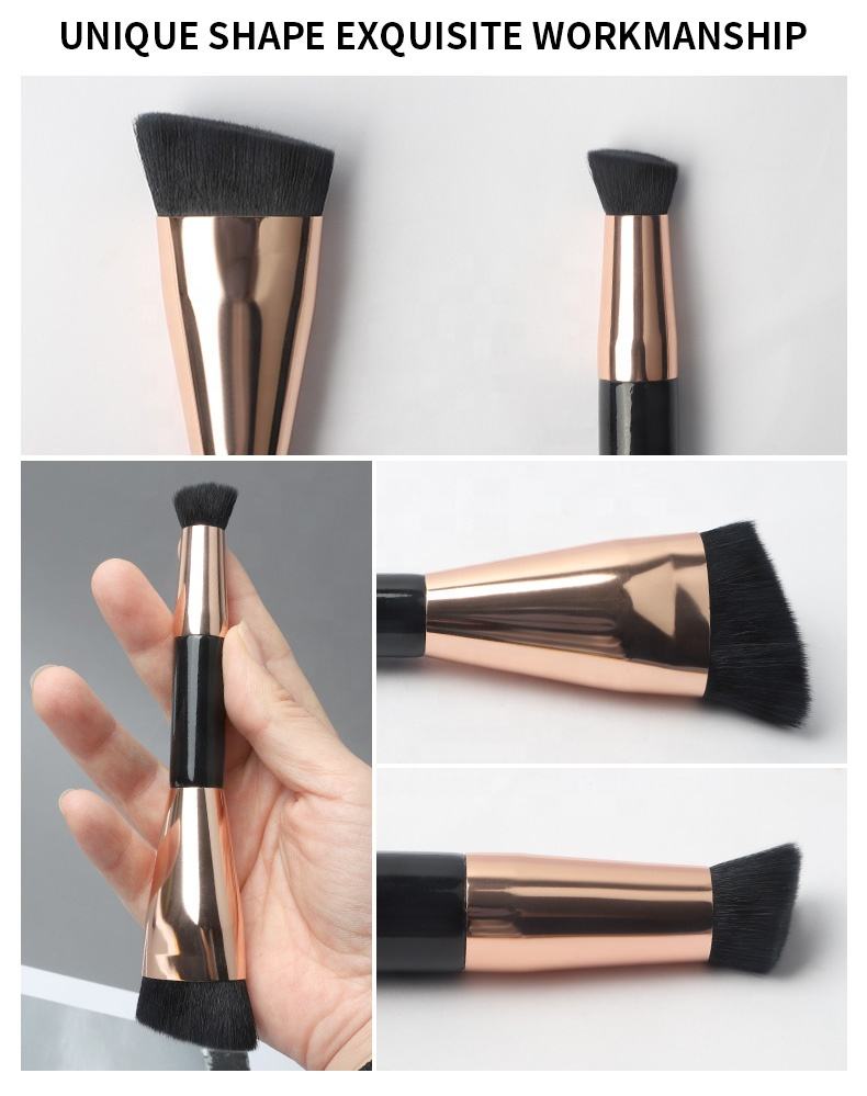 Individual Foundation Makeup Brush Rose Gold Contour Brush