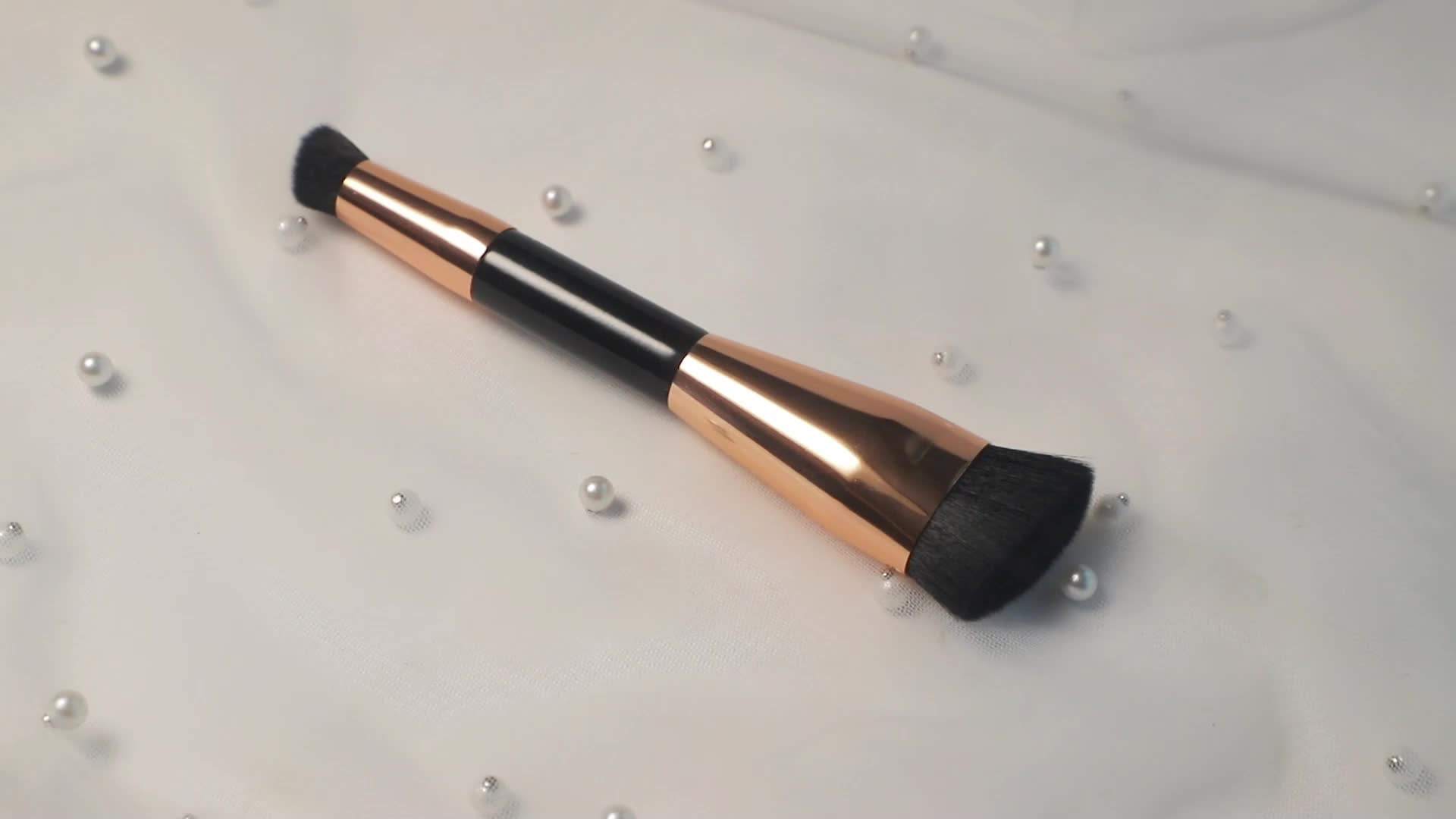 Individual Foundation Makeup Brush Rose Gold Contour Brush