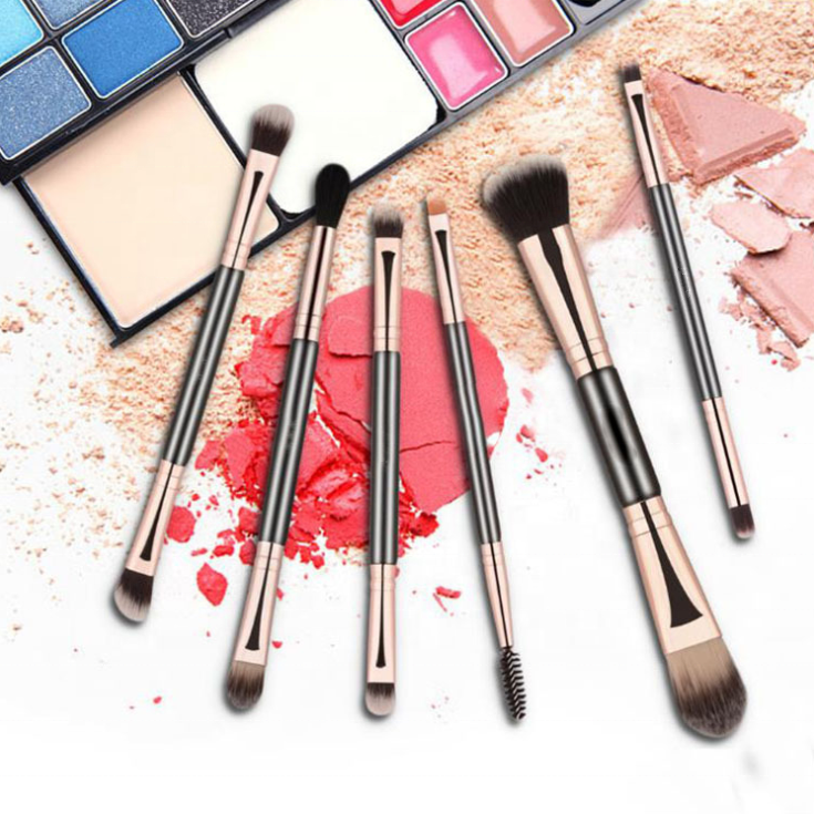 Professional Beauty Tools 6pcs Cosmetic Makeup Brush For Eye Shadow Makeup Brush Sets