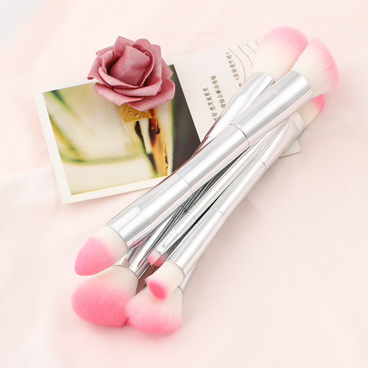 Soft Eyeliner Brushes Synthetic Bristles Angled Liner Brush Sets