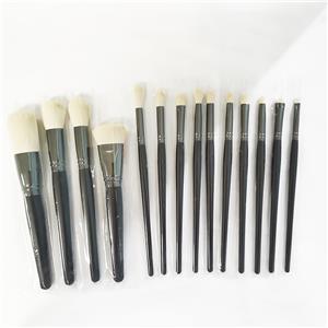 Popular White Wooden Makeup Brush Sets Kits