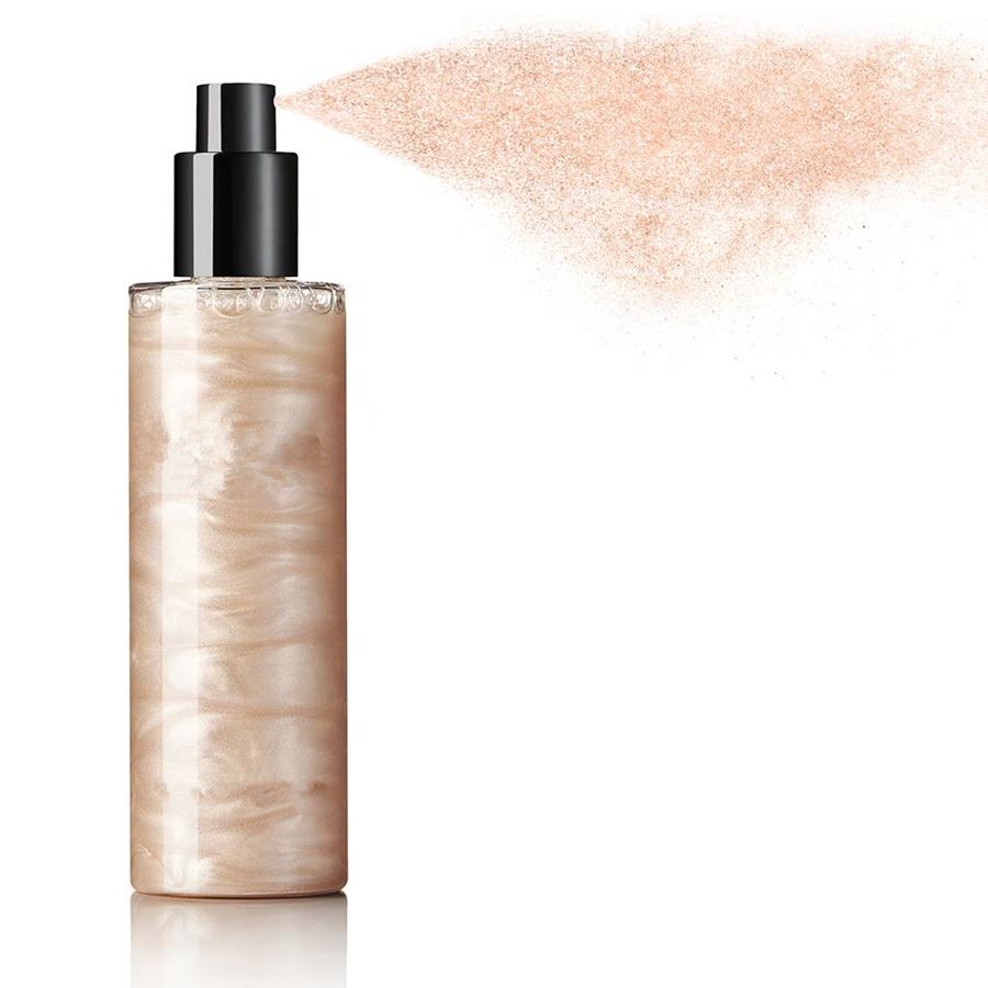 Gouden bronzer glow shimmer spray