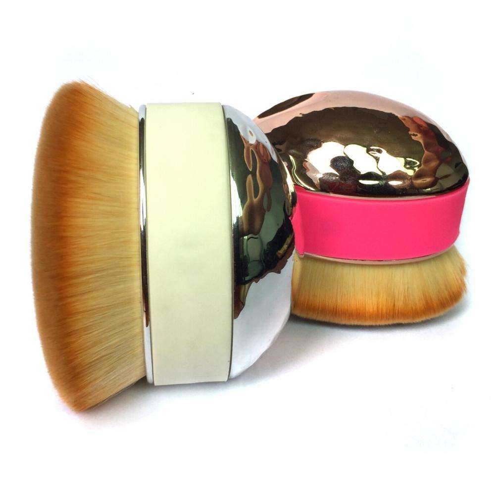 Brosses corporelles autobronzantes haute densité pour appliquer une lotion bronzante