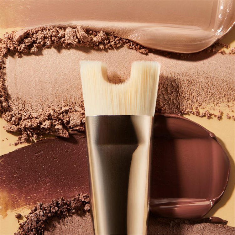 Makeup Brushes Double Ended Foundation Brush & Concealer Brush,