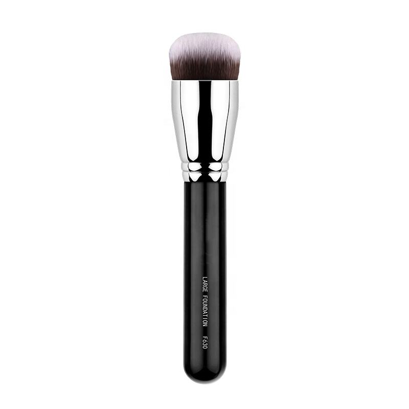 Kabuki Foundation Brush By Wesson - Premium Makeup Brush for Liquid, Cream, and Powder - Buffing, Blending, and Face Brush