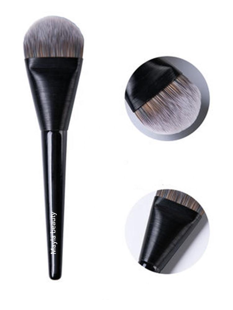 Vegan Foundation Kabuki Brush Blending Brush, For Liquid & Mineral Foundation