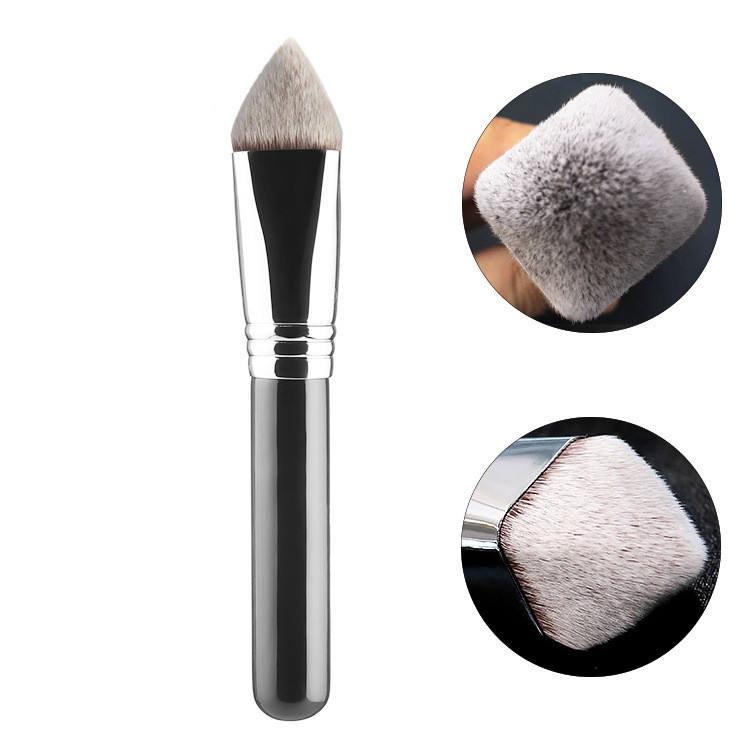 High-End 4D Foundation Brush: Ultra-Soft Bristles, Premium Build, Unique Precision Shape