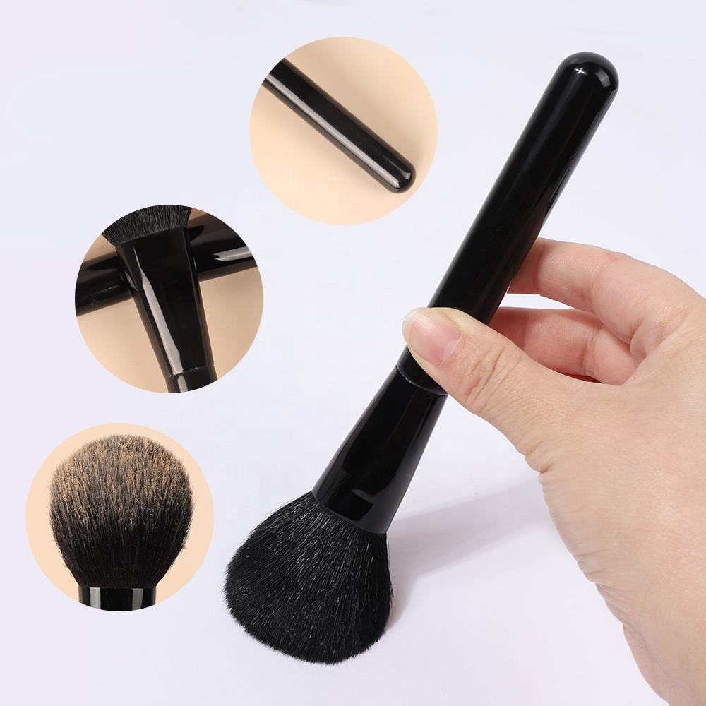 Ultra Powder Makeup Brush, For Setting Powder, Bronzer, & Blush, Sheer, Buildable Coverage, Large, Fluffy Powder Brush