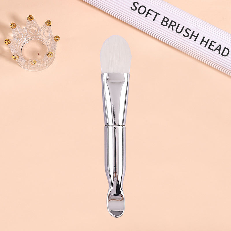 Silicone Face Mask Brush,Mask Beauty Tool Soft Silicone Facial Mud Mask Applicator Brush Hairless Body Lotion And Body Butter Applicator Tools
