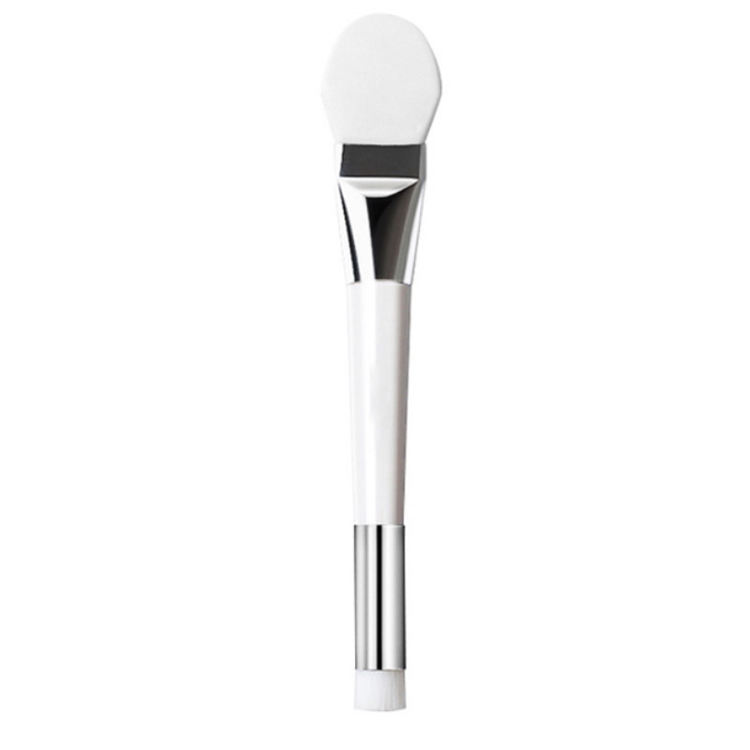 Brosse de masque facial en silicone 2 en 1, outil de beauté de masque, brosse applicatrice de masque de boue faciale en silicone souple