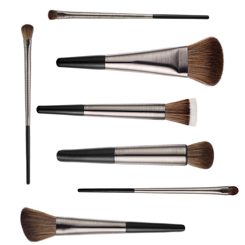 7pcs Makeup Brushes factory directly Makeup Brush Set Powder Foundation Contour Blush Concealer Eye Shadow Blending Liner Make Up Brush Kit