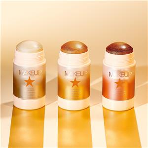 Long Lasting Shimmer Glitter Cream Highlighter High Gloss Both Face And Body Highlighter Makeup concealer sticks