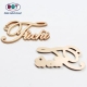 Custom Name Letters Metal Logo Tags Labels for Handbags