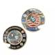 Custom Soft Enamel Logo Personalization Spinning Challenge Coin Metal for Souvenir