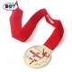 Zinc Alloy Metal Custom Marathon Sport Finisher and Running Sports Award Medals with Fabric Lanyard